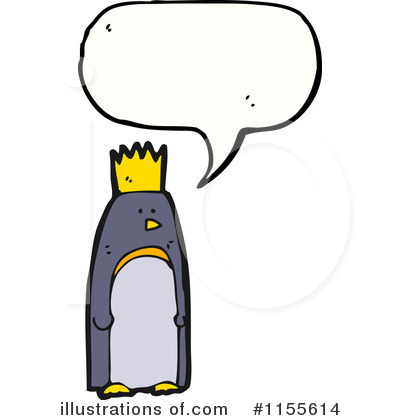 Royalty-Free (RF) Penguin Clipart Illustration by lineartestpilot - Stock Sample #1155614