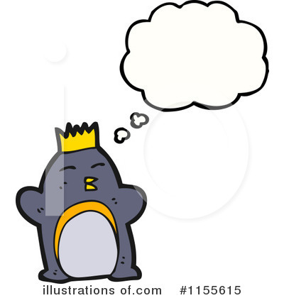 Royalty-Free (RF) Penguin Clipart Illustration by lineartestpilot - Stock Sample #1155615