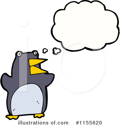 Royalty-Free (RF) Penguin Clipart Illustration by lineartestpilot - Stock Sample #1155620