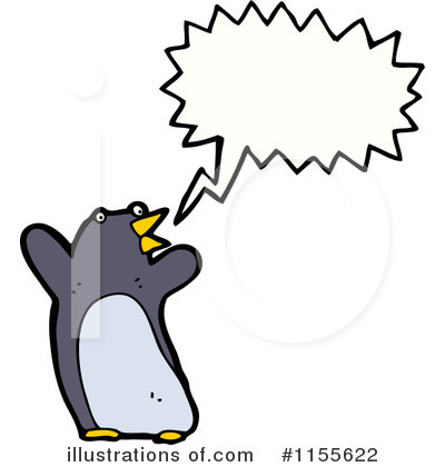 Royalty-Free (RF) Penguin Clipart Illustration by lineartestpilot - Stock Sample #1155622