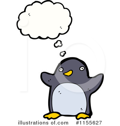 Royalty-Free (RF) Penguin Clipart Illustration by lineartestpilot - Stock Sample #1155627