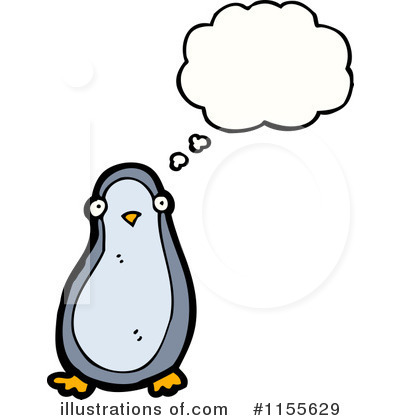 Royalty-Free (RF) Penguin Clipart Illustration by lineartestpilot - Stock Sample #1155629