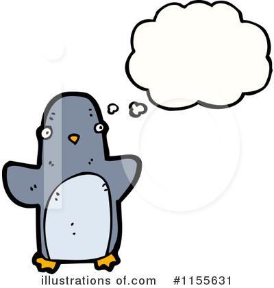 Royalty-Free (RF) Penguin Clipart Illustration by lineartestpilot - Stock Sample #1155631