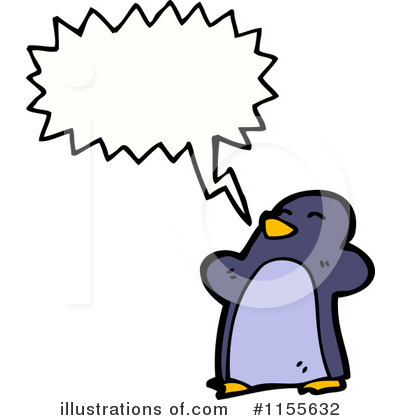 Royalty-Free (RF) Penguin Clipart Illustration by lineartestpilot - Stock Sample #1155632