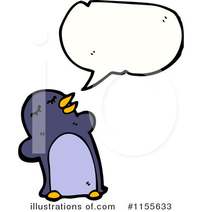 Royalty-Free (RF) Penguin Clipart Illustration by lineartestpilot - Stock Sample #1155633