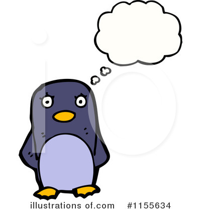 Royalty-Free (RF) Penguin Clipart Illustration by lineartestpilot - Stock Sample #1155634