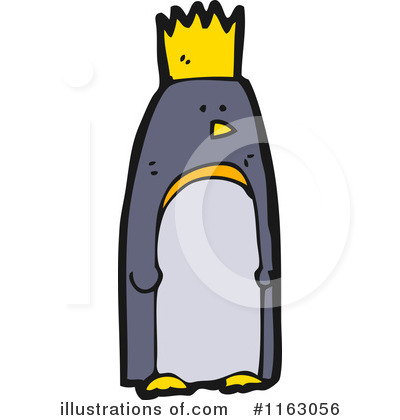 Royalty-Free (RF) Penguin Clipart Illustration by lineartestpilot - Stock Sample #1163056