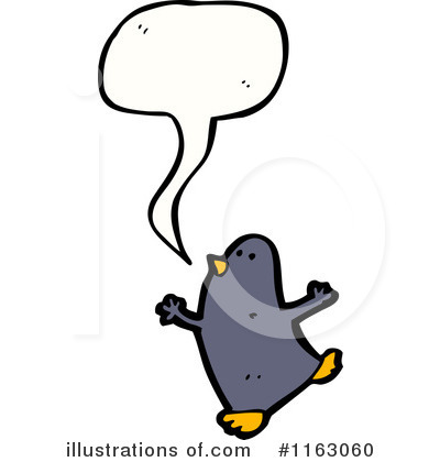Royalty-Free (RF) Penguin Clipart Illustration by lineartestpilot - Stock Sample #1163060