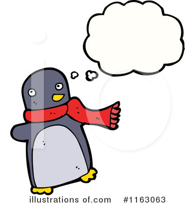 Royalty-Free (RF) Penguin Clipart Illustration by lineartestpilot - Stock Sample #1163063