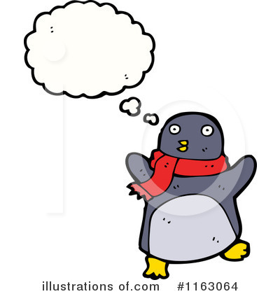 Royalty-Free (RF) Penguin Clipart Illustration by lineartestpilot - Stock Sample #1163064