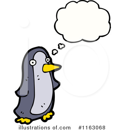 Royalty-Free (RF) Penguin Clipart Illustration by lineartestpilot - Stock Sample #1163068
