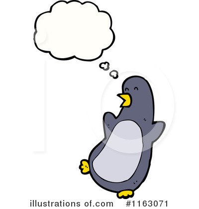 Royalty-Free (RF) Penguin Clipart Illustration by lineartestpilot - Stock Sample #1163071