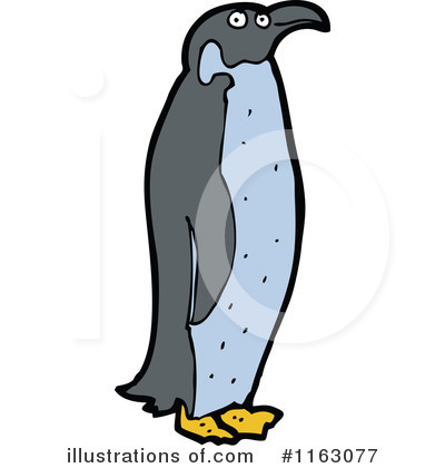 Royalty-Free (RF) Penguin Clipart Illustration by lineartestpilot - Stock Sample #1163077