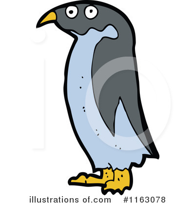 Royalty-Free (RF) Penguin Clipart Illustration by lineartestpilot - Stock Sample #1163078