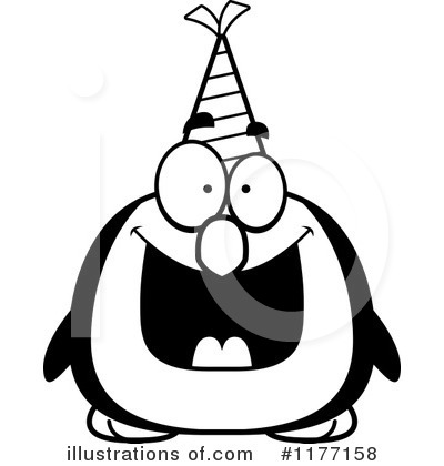 Royalty-Free (RF) Penguin Clipart Illustration by Cory Thoman - Stock Sample #1177158