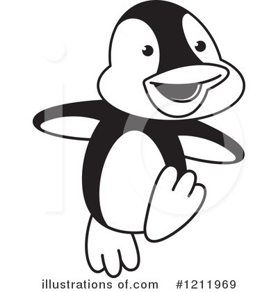 Royalty-Free (RF) Penguin Clipart Illustration by Lal Perera - Stock Sample #1211969