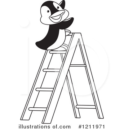 Royalty-Free (RF) Penguin Clipart Illustration by Lal Perera - Stock Sample #1211971