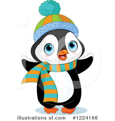 Penguin Clipart #1224166 by Pushkin