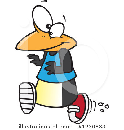 Penguin Clipart #1230833 by toonaday