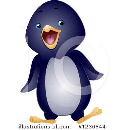 Penguin Clipart #1236844 by BNP Design Studio