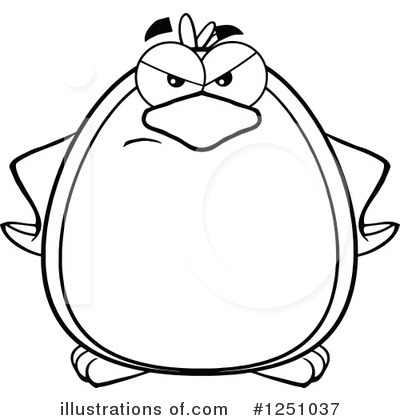 Royalty-Free (RF) Penguin Clipart Illustration by Hit Toon - Stock Sample #1251037