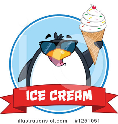 Royalty-Free (RF) Penguin Clipart Illustration by Hit Toon - Stock Sample #1251051