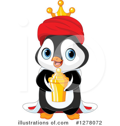 Royalty-Free (RF) Penguin Clipart Illustration by Pushkin - Stock Sample #1278072