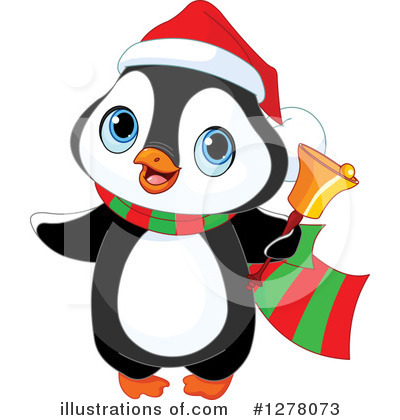 Royalty-Free (RF) Penguin Clipart Illustration by Pushkin - Stock Sample #1278073