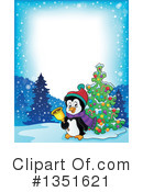 Penguin Clipart #1351621 by visekart