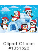 Penguin Clipart #1351623 by visekart