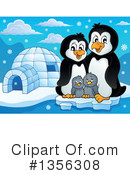 Penguin Clipart #1356308 by visekart