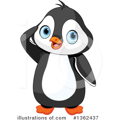 Penguin Clipart #1362437 by Pushkin