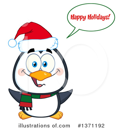 Penguin Clipart #1371192 by Hit Toon