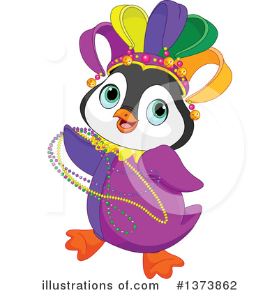 Royalty-Free (RF) Penguin Clipart Illustration by Pushkin - Stock Sample #1373862