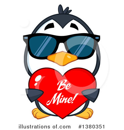 Penguin Clipart #1380351 by Hit Toon