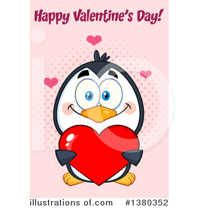 Penguin Clipart #1380352 by Hit Toon