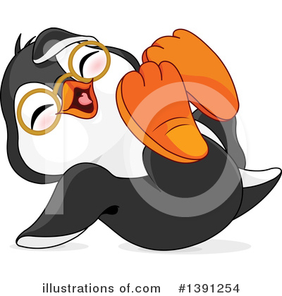 Penguin Clipart #1391254 by Pushkin