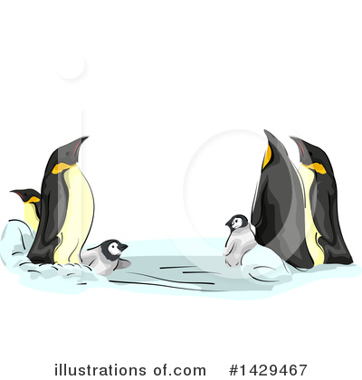 Penguin Clipart #1429467 by BNP Design Studio