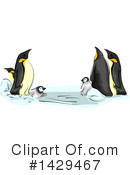Penguin Clipart #1429467 by BNP Design Studio