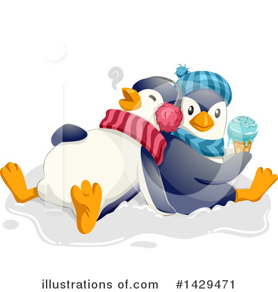 Royalty-Free (RF) Penguin Clipart Illustration by BNP Design Studio - Stock Sample #1429471