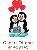 Penguin Clipart #1439145 by visekart