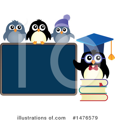 Royalty-Free (RF) Penguin Clipart Illustration by visekart - Stock Sample #1476579