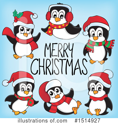 Royalty-Free (RF) Penguin Clipart Illustration by visekart - Stock Sample #1514927