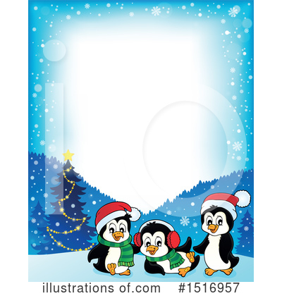 Royalty-Free (RF) Penguin Clipart Illustration by visekart - Stock Sample #1516957