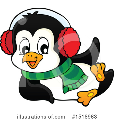 Royalty-Free (RF) Penguin Clipart Illustration by visekart - Stock Sample #1516963