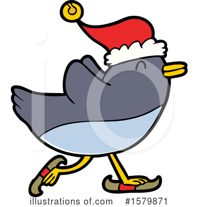 Royalty-Free (RF) Penguin Clipart Illustration by lineartestpilot - Stock Sample #1579871