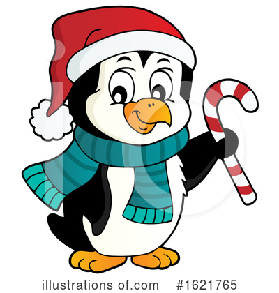 Royalty-Free (RF) Penguin Clipart Illustration by visekart - Stock Sample #1621765