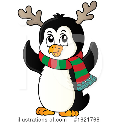 Royalty-Free (RF) Penguin Clipart Illustration by visekart - Stock Sample #1621768