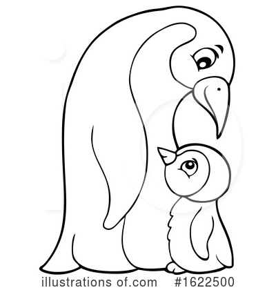 Royalty-Free (RF) Penguin Clipart Illustration by visekart - Stock Sample #1622500