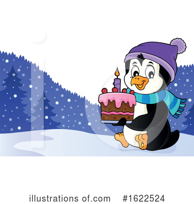 Royalty-Free (RF) Penguin Clipart Illustration by visekart - Stock Sample #1622524